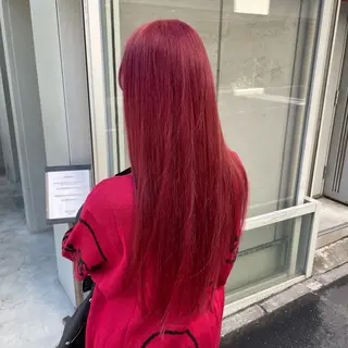 セミロング カラー 大人っぽ♡上品な暖色 ♡ブリーチなし♡のヘアスタイル