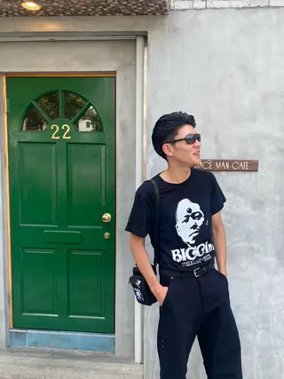 ミディアム メンズ メンズカット/パーマ 福島区SOSOのヘアスタイル