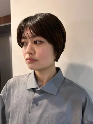 ショート 丸みショート/新宿 /みづき🐏のヘアスタイル