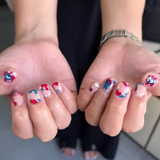 ショート 小川 柚香のネイルデザイン