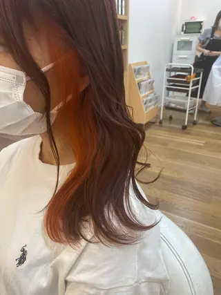 ミディアム カラー 韓国ヘア sasugaのヘアスタイル