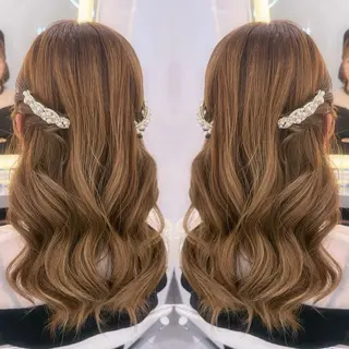 ヘアアレンジ 秋葉原コットン所属・ヘアセット 🤍AIRA🤍のヘアスタイル