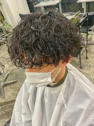 パーマ メンズ メンズパーマ特化💇 奥田敦哉のヘアスタイル