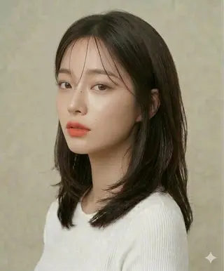 ミディアム COA銀座所属・ミディアムレイヤー 募集中/村上廉のヘアスタイル