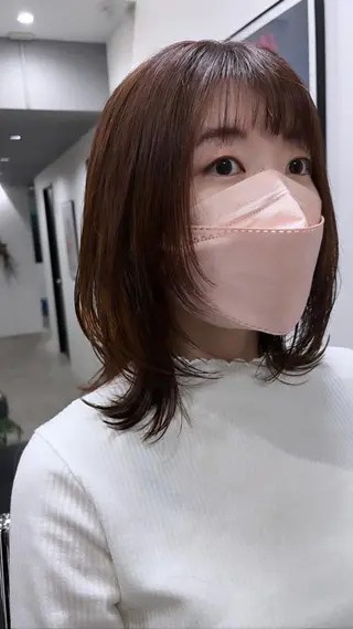 ミディアム heir studio Baretta所属・山本 銀次郎のヘアスタイル