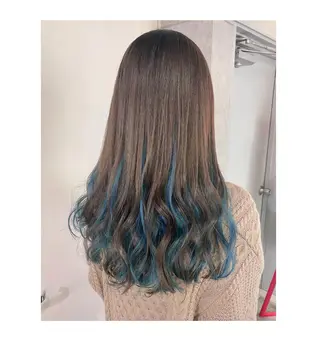 ロング カラー GARU-ガル-所属・TSUNO🦖 派手髪/オタク美容師のヘアスタイル