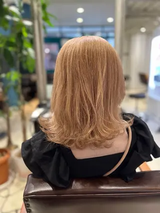 ミディアム 韓国風レイヤー ∕ 大隣 里桜のヘアスタイル