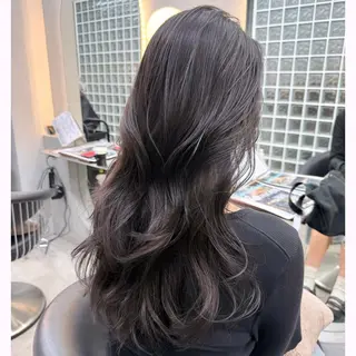 ロング レイヤー/艶髪 縮毛矯正🌱  赤石のヘアスタイル