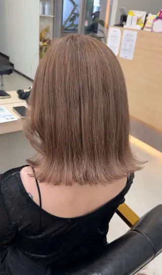 ミディアム カラー GRAN LUSSO岡山駅前【グランルッソ】所属・GRAN LUSSO 【MIHARU】のヘアスタイル