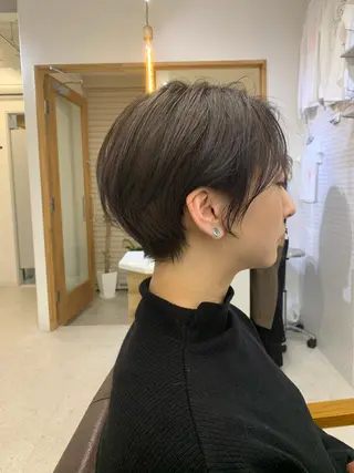 ショート ショート、ボブ特化 長島智彦のヘアスタイル