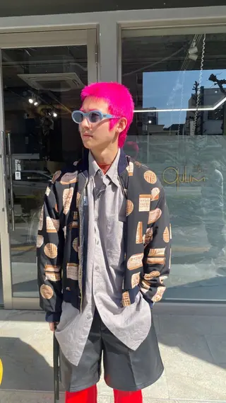 ショート カラー メンズ qulim所属・前橋 姫奈のヘアスタイル