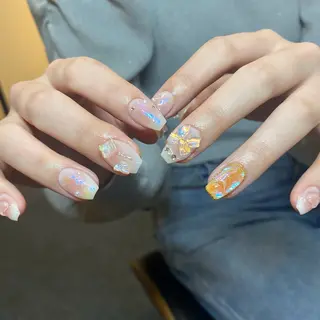 ネイル 🎀NAIL🎀 AI🪄︎︎◝✩のネイルデザイン