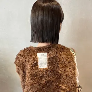 ショート ボブ/透明感カラー /坂口恵梨子のヘアスタイル