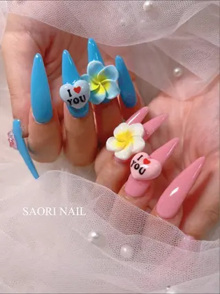 ネイル 長さだし特化サロン SAORINAILのネイルデザイン