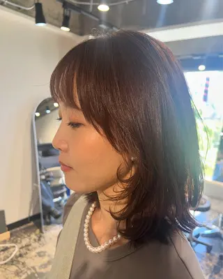 ミディアム sendai mayumiのヘアスタイル