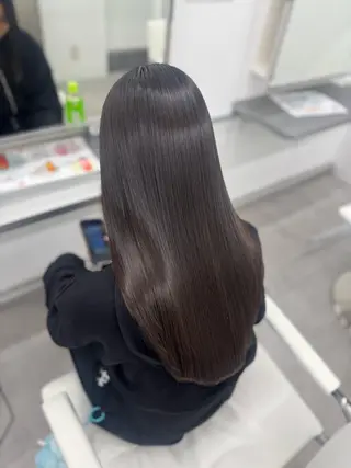 ロング パーマ 🕯コバ/レイヤー/ 美髪縮毛🕯のヘアスタイル