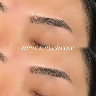 メンズ アイブロウ miyu¦立川¦束感 まつパ¦マツエクのマツエク・マツパデザイン