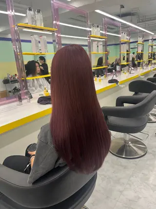 ロング カラー ヘアアレンジ 🎀Girly艶髪カ ラー🎀Harukaのヘアスタイル