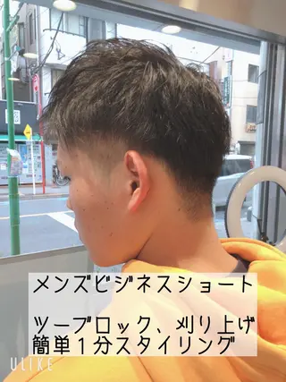 ショート ヘアアレンジ メンズ メンズパーマ特化/ KAORU/店長のヘアスタイル