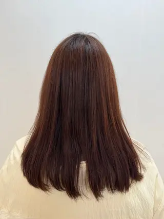 セミロング リトル・サイエンティスト所属・一宮/縮毛矯正/ 内野優紀のヘアスタイル