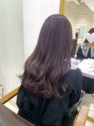 ロング カラー ヘアアレンジ 透明感カラー ai🫧🪞のヘアスタイル
