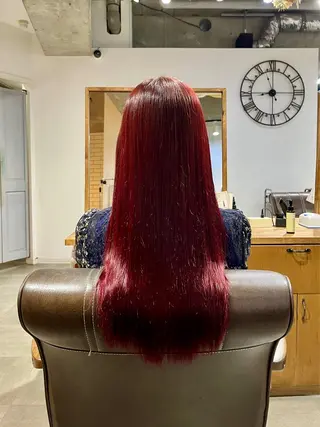 ロング カラー 蒔田爽真 （マキタソウマ）のヘアスタイル