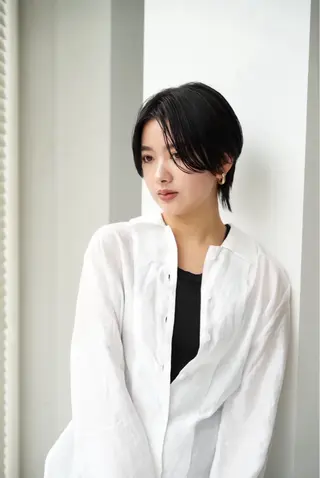 ショート カラー 加賀 千聖 /soigneのヘアスタイル