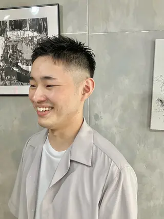 ショート メンズ 🟦西荻窪メンズ特化 美容師🟦Yu-Jiのヘアスタイル