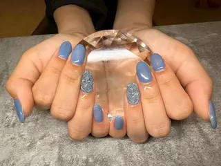 ネイル 林//長さだし パラジェルフィルインのネイルデザイン