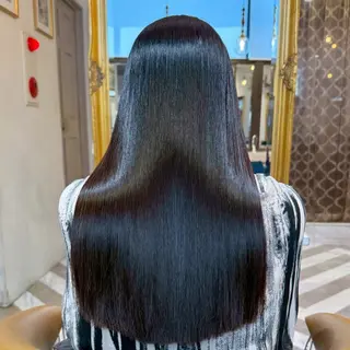 ロング 佐藤 優成のヘアスタイル