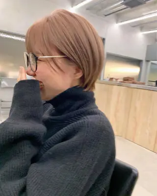 ショート カラー sakoda shunkiのヘアスタイル