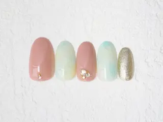 ネイル トップネイリスト Ribbon立川店のネイルデザイン