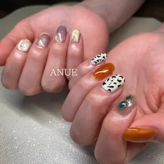 ネイル 𝐴𝑁𝑈𝐸 トラブル爪育成専門のネイルデザイン
