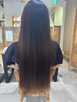 ロング 豊中美容室COCOLUANA所属・CHISATO /暖色カラー❤️のヘアスタイル