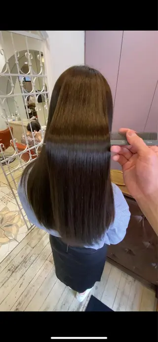 ロング ウルフ/レイヤー /髪質改善　ナユタのヘアスタイル