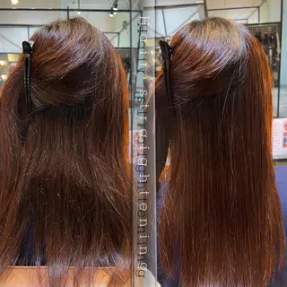 ロング 髪質改善ストレート Kantaのヘアスタイル