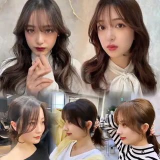 ロング 韓国ヘア/レイヤー/ 縮毛矯正🫧伊勢のヘアスタイル