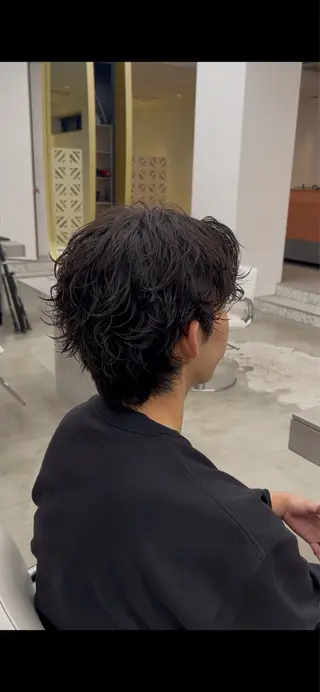 パーマ メンズ カイト/メンズカット /メンズパーマのヘアスタイル