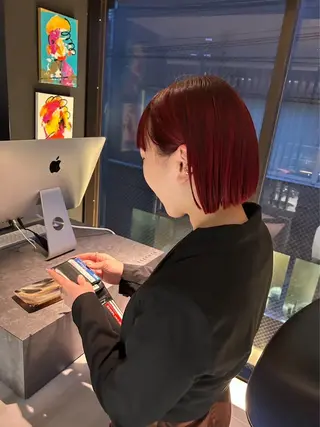 ミディアム THE ESSENCE 門前仲町所属・門前仲町 / Natsumi.のヘアスタイル