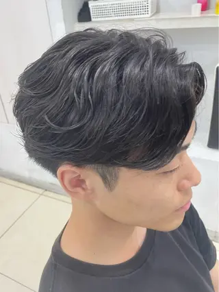 パーマ メンズ メンズニュアンス パーマ特化akaneのヘアスタイル