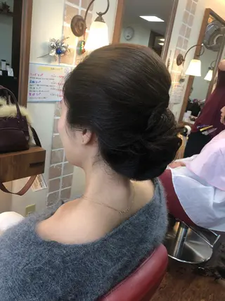 ショート ヘアアレンジ 大野 まゆのヘアスタイル