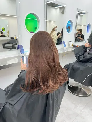 ロング GO TODAY 原宿Verno店所属・韓国系支持率No.1 レイヤー特化/きょうのヘアスタイル