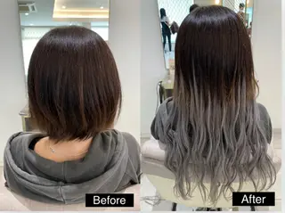 ショート ヘアアレンジ 渡辺　亮/ 白髪ぼかし/髪質改善のヘアスタイル