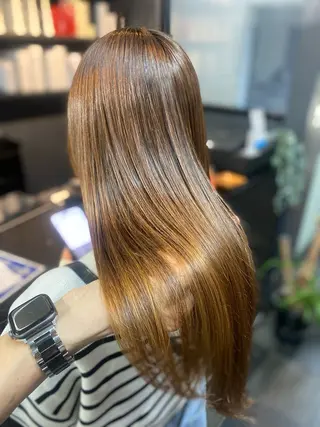ロング 飯富 信二のヘアスタイル