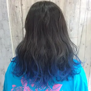 ミディアム カラー sato shoheiのヘアスタイル