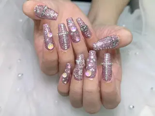 ネイル 💕チップネイル 🩷のネイルデザイン