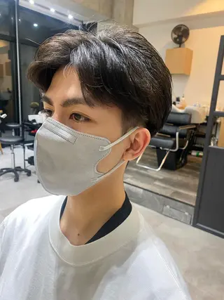 ショート パーマ Dxxxx III所属・女性目線の大人 メンズ*Ayakaのヘアスタイル