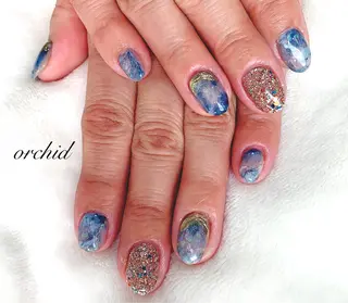 ネイル orchid ♡オーキッドのネイルデザイン