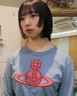 ショート カラー 松村 澪里のヘアスタイル