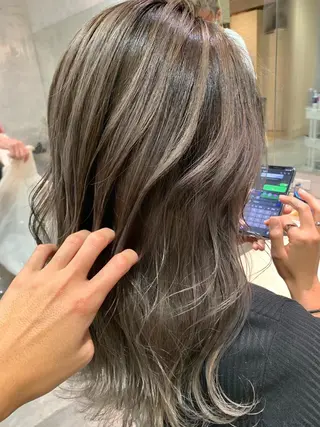 ロング カラー 髪質改善will hairdesignのヘアスタイル